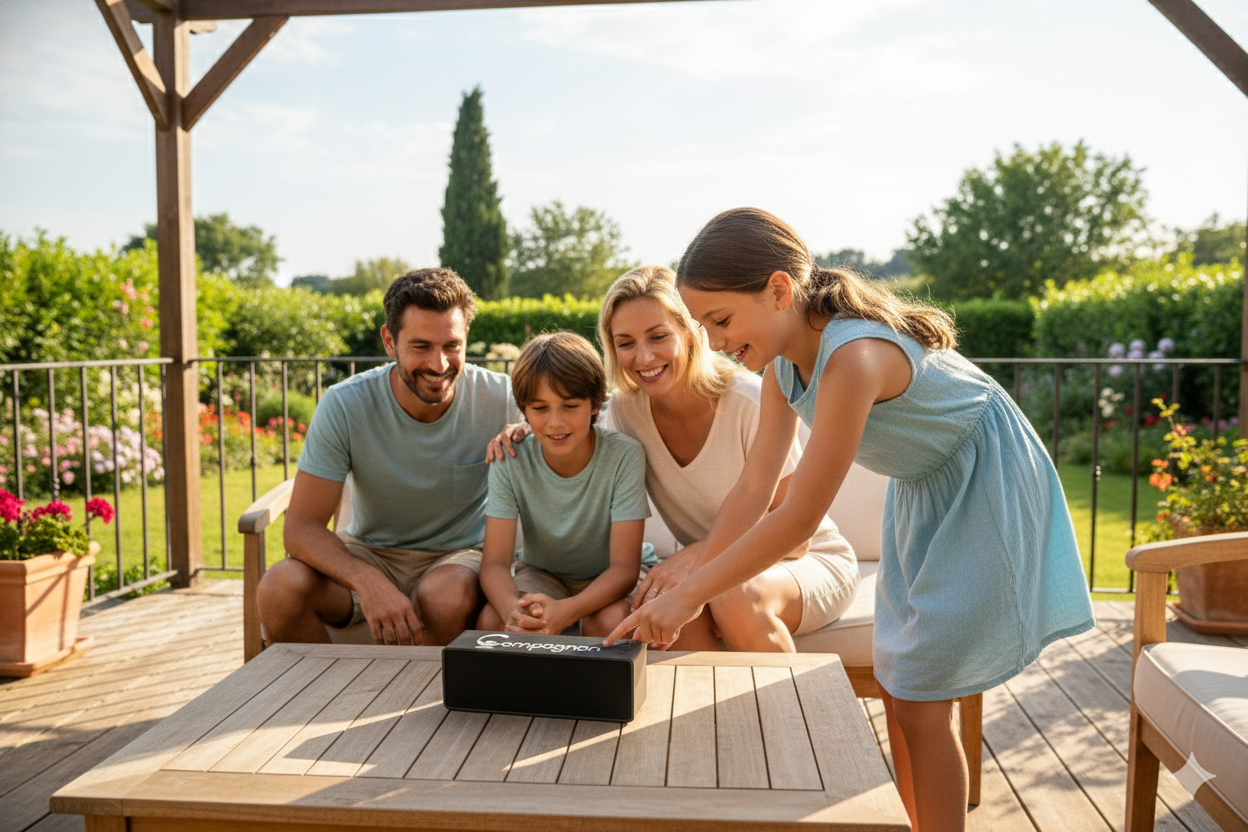 L’enceinte éducative sans écran (8–12 ans)